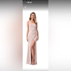 Azazie Cassia Style Dress in Dusty Rose